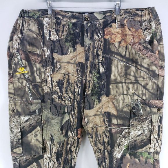 Mossy Oak Camouflage Hunting Pants Mens Size XXL 44-46 - Picture 2 of 7